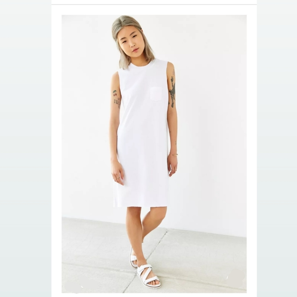 Native Youth pique slip dress